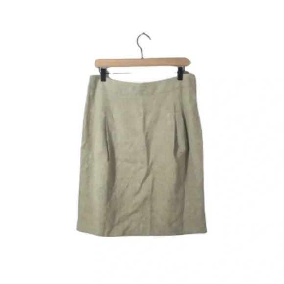 Akris Punto Linen Blend Skirt - Picture 1 of 7